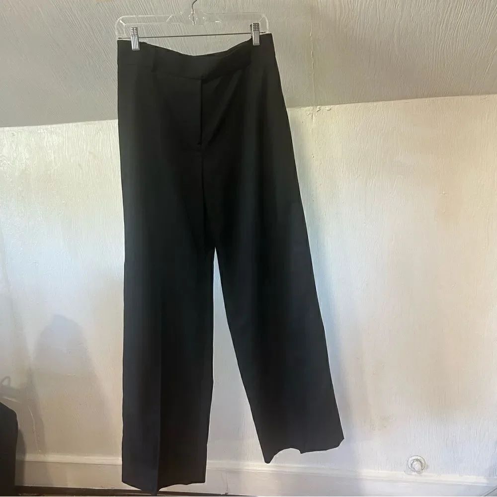 REVOLVE Armani Collezioni Vintage Black Trouser Slacks